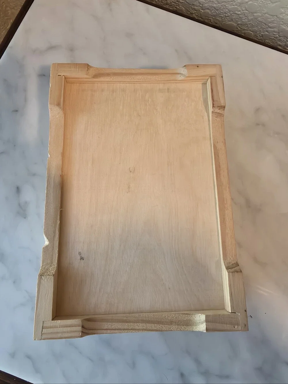 Simple Wooden Jewelry/ Keepsake Box 6.5 × 5.5 × 3.75 In